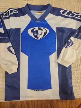 Phase Thor Motocross Racing Jersey Youth Size Medium 8-10 Boys Kids Children